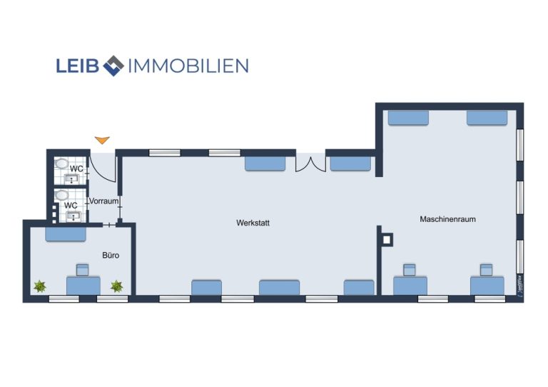 Immobilienangebot - Coburg - Alle - Vielseitige Gewerbefläche in Coburg-Neuses zu vermieten, ideal als Büro oder Werkstatt nutzbar