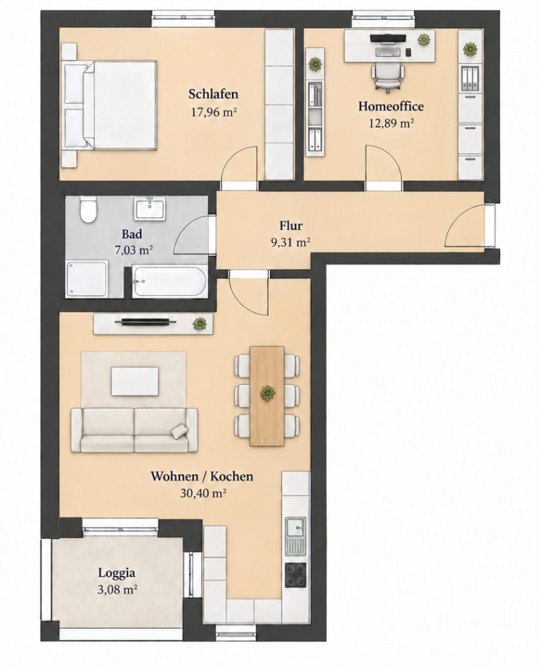 Immobilienangebot - Lichtenfels - Alle - Sofort einziehen - altersgerechte und moderne 3-Zimmer Wohnung mit Aufzug und TG in Lichtenfels