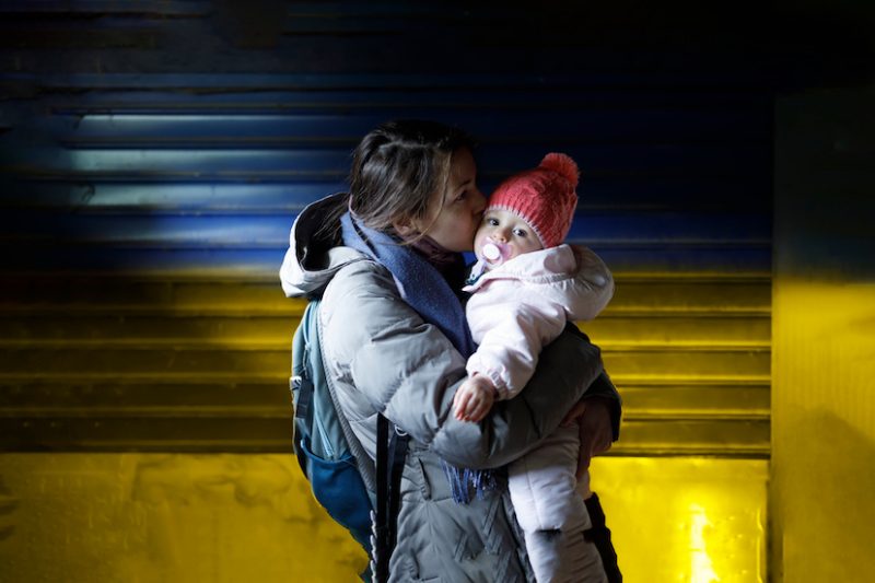 Kriegsflüchtlinge aus der Ukraine in Aachen