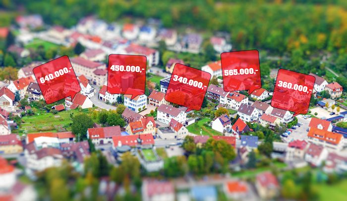 Immobilienpreise in der Krise in Aachen