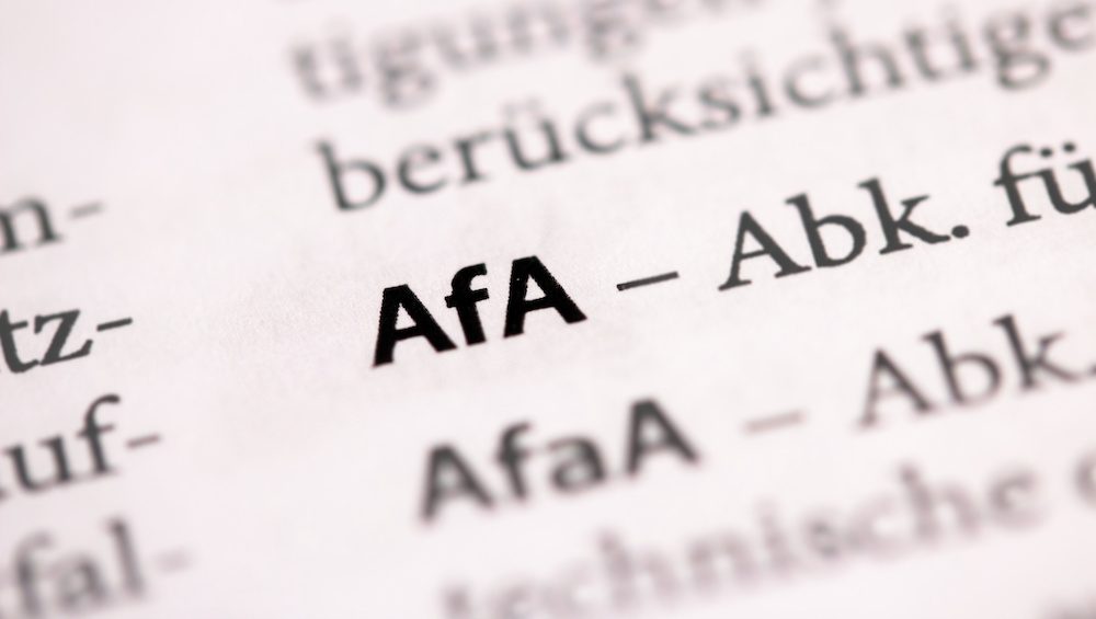 Abschreibung von Immobilien