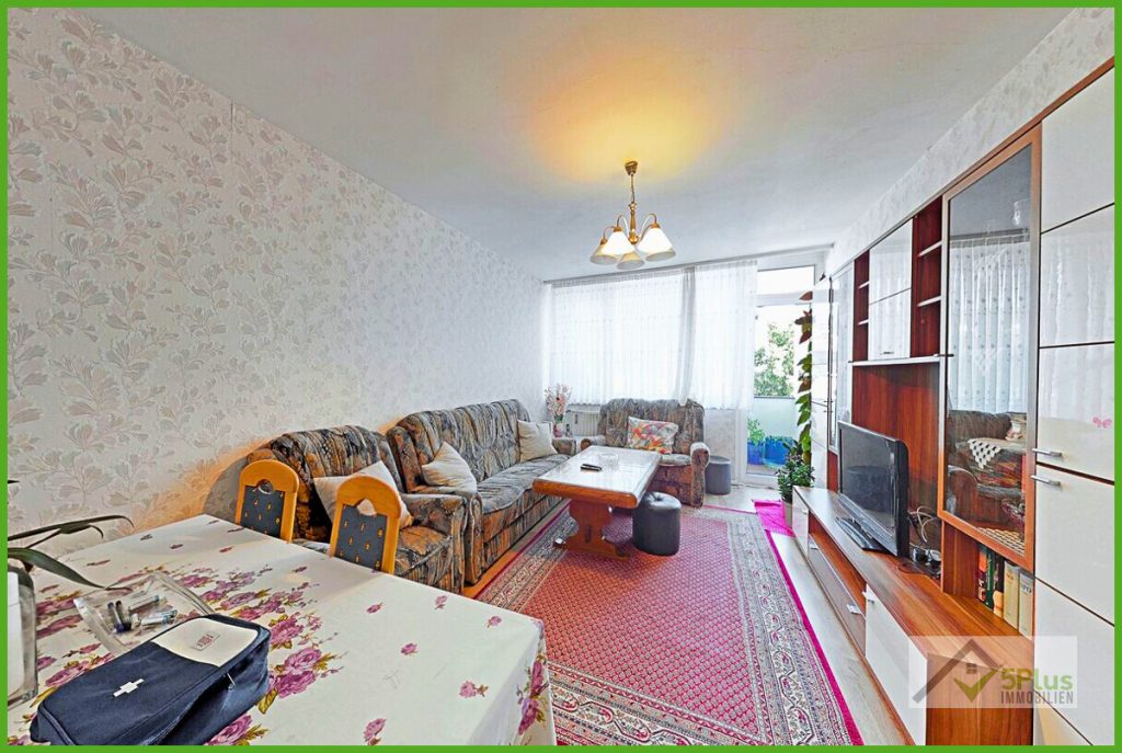 Immobilienangebot - Düren - Alle - + 5PLUS + GUT VERMIETETE 3-ZIMMER WOHNUNG MIT LOGGIA UND TG-STELLPLATZ IN ZENTRALER LAGE VON DÜREN +