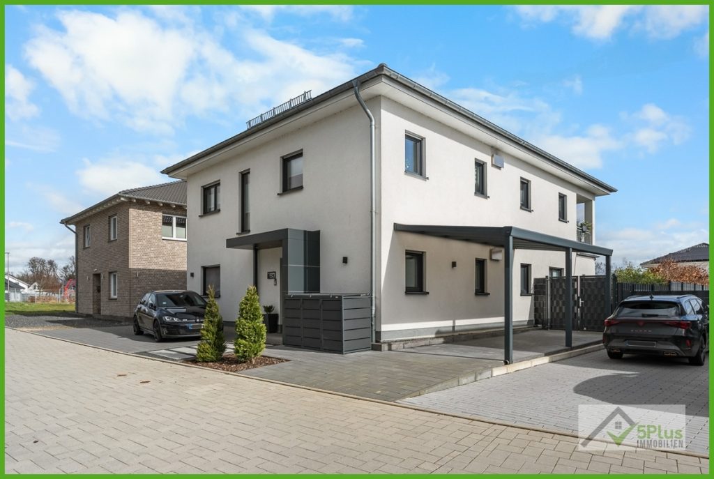Immobilienangebot - Titz - Alle - + 5PLUS + ZWEI GENERATIONEN EIN TRAUM: MODERNES KFW 55 ZWEIFAMILIENHAUS IM NEUBAUGEBIET VON TITZ +++