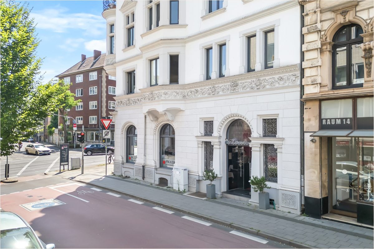 Immobilienangebot - Aachen - Alle - Gewerbeeinheit im denkmalgeschützten Wohn- und Geschäftshaus – Aachen Mitte