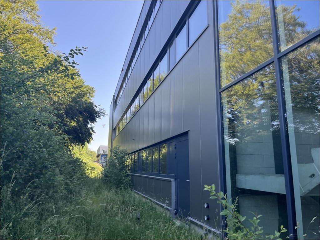 Immobilienangebot - Roetgen - Alle - Rohbau-Bürogebäude mit Bestandslagerhalle im Gewerbegebiet Roetgen