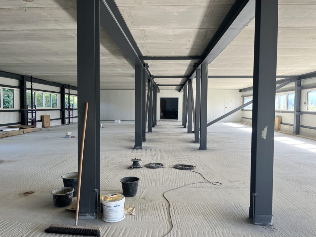 Immobilienangebot - Roetgen - Alle - Rohbau-Bürogebäude mit Bestandslagerhalle im Gewerbegebiet Roetgen