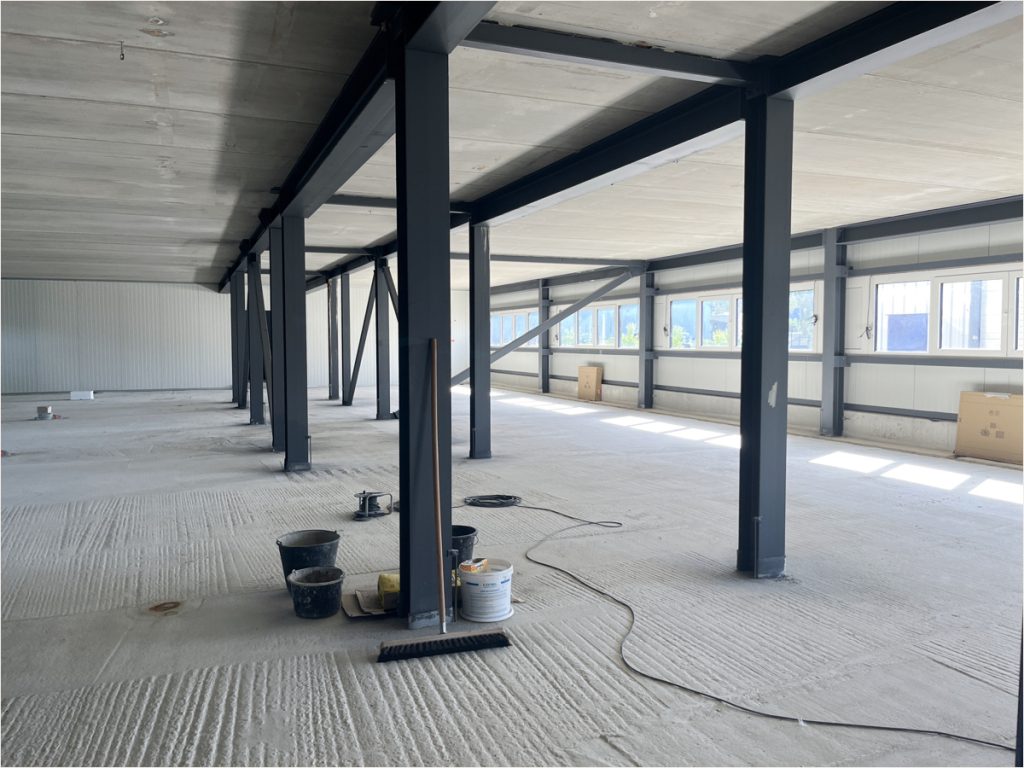 Immobilienangebot - Roetgen - Alle - Rohbau-Bürogebäude mit Bestandslagerhalle im Gewerbegebiet Roetgen
