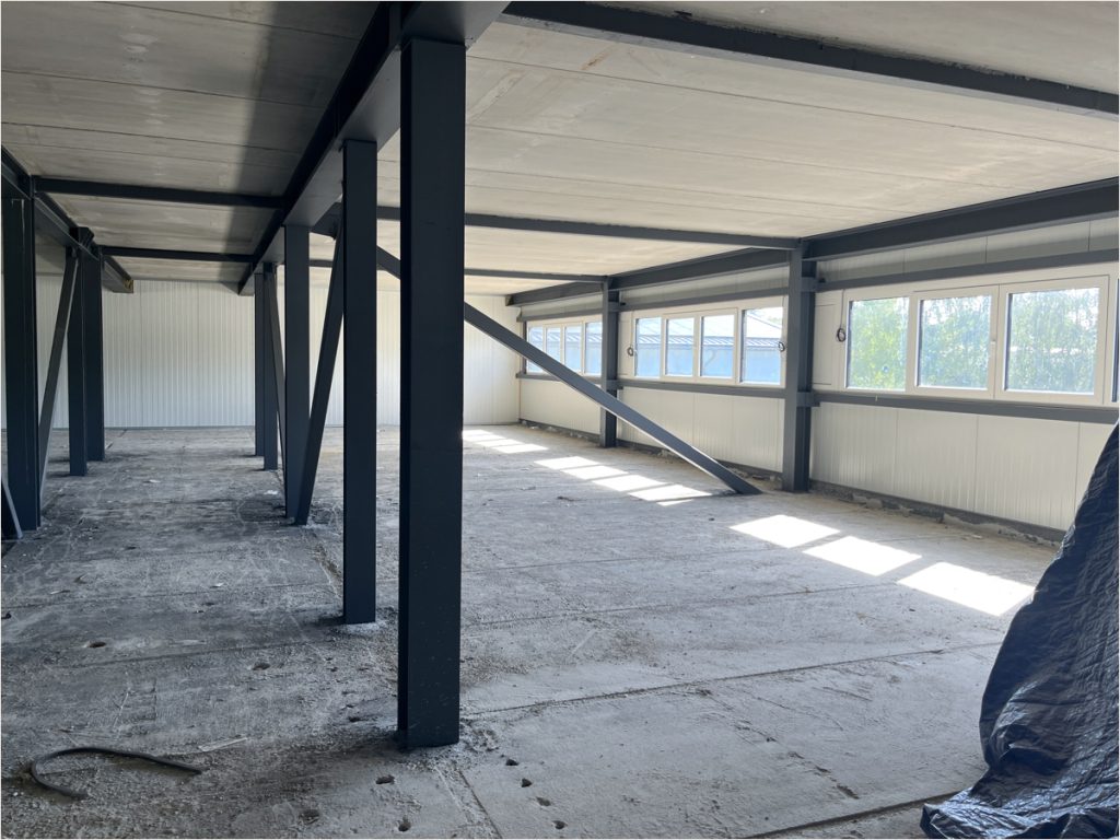 Immobilienangebot - Roetgen - Alle - Rohbau-Bürogebäude mit Bestandslagerhalle im Gewerbegebiet Roetgen