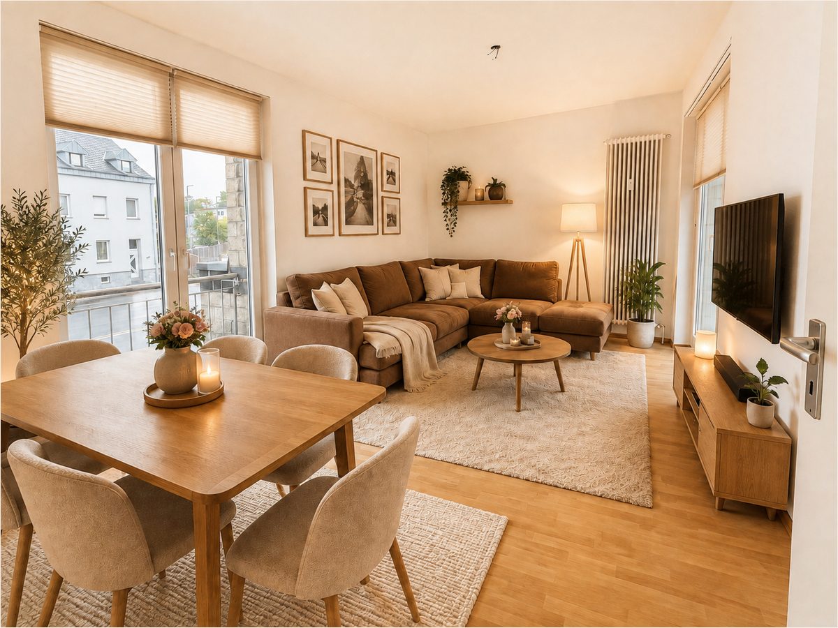 Immobilienangebot - Aachen - Alle - 2-Zimmer Wohnung im 1.OG mit gemütlichem Balkon