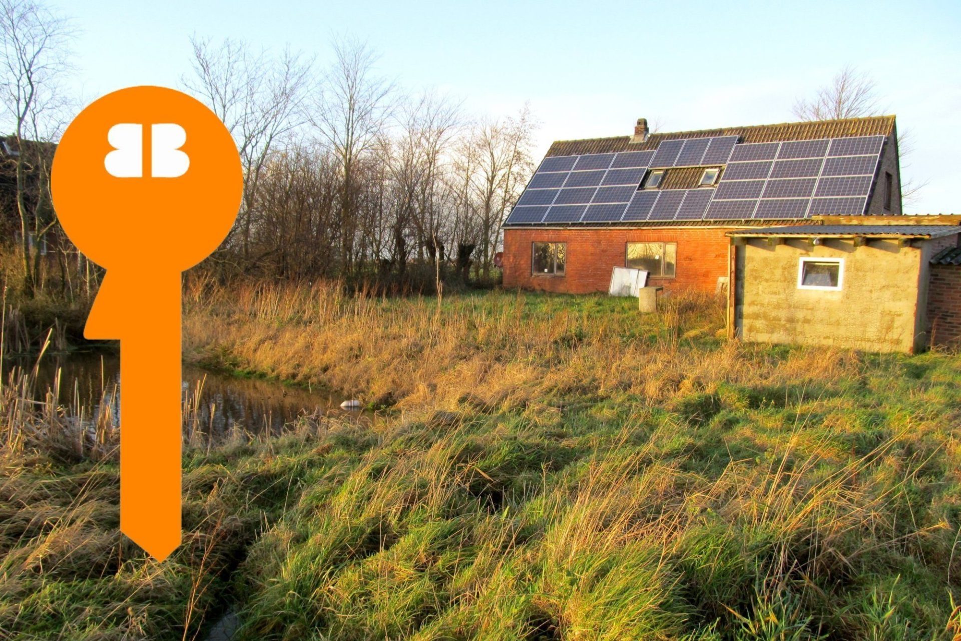 Immobilienangebot - Nordstrand - Alle - Baugrundstück in guter Lage mit Altbestand für EFH/DHH mit perfekter Südausrichtung und Solaranlage!