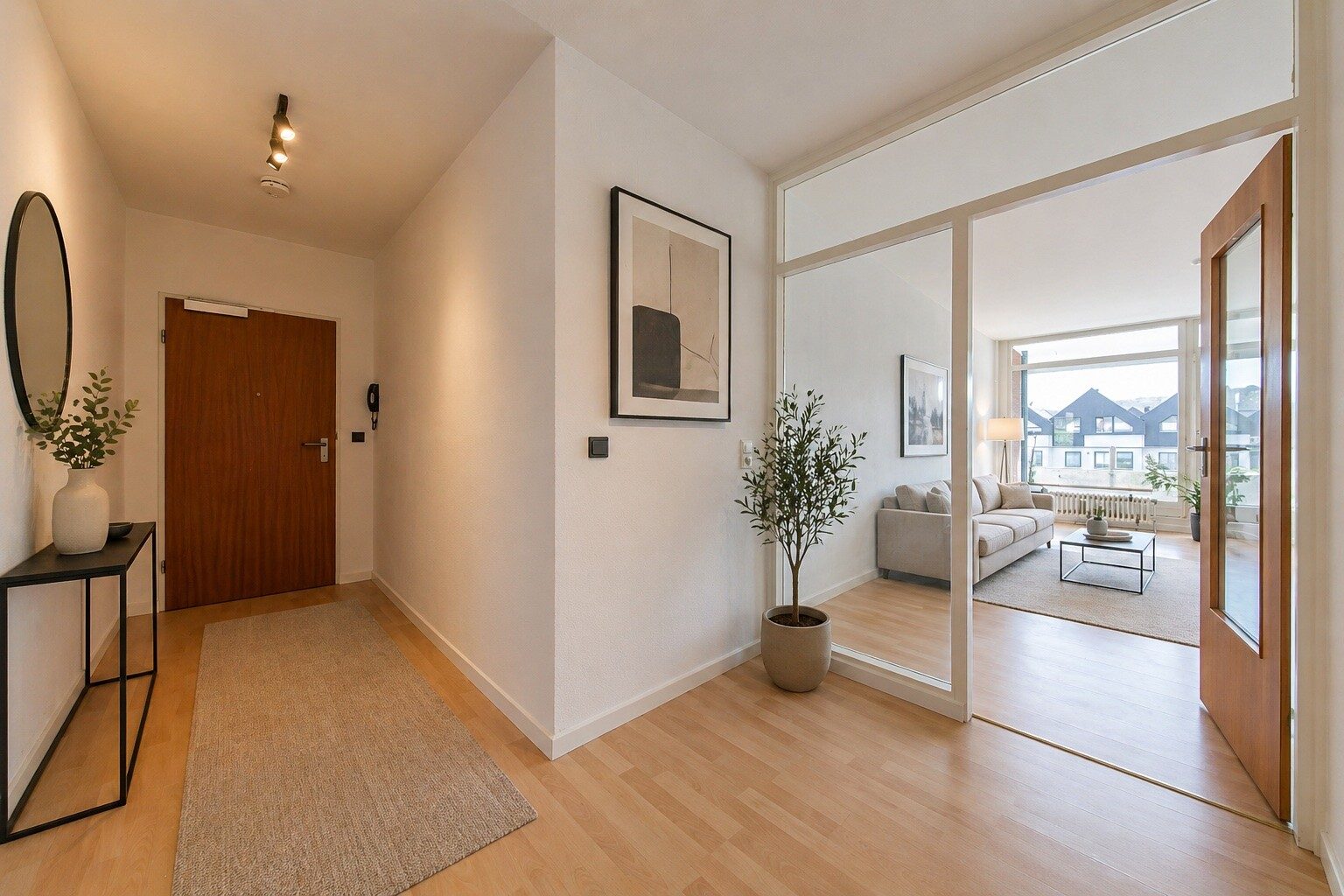 Immobilienangebot - Harrislee - Alle - Wohnen am Wasser: 2,5 Zimmer, 72 m², zwei Balkone und viel Lebensqualität