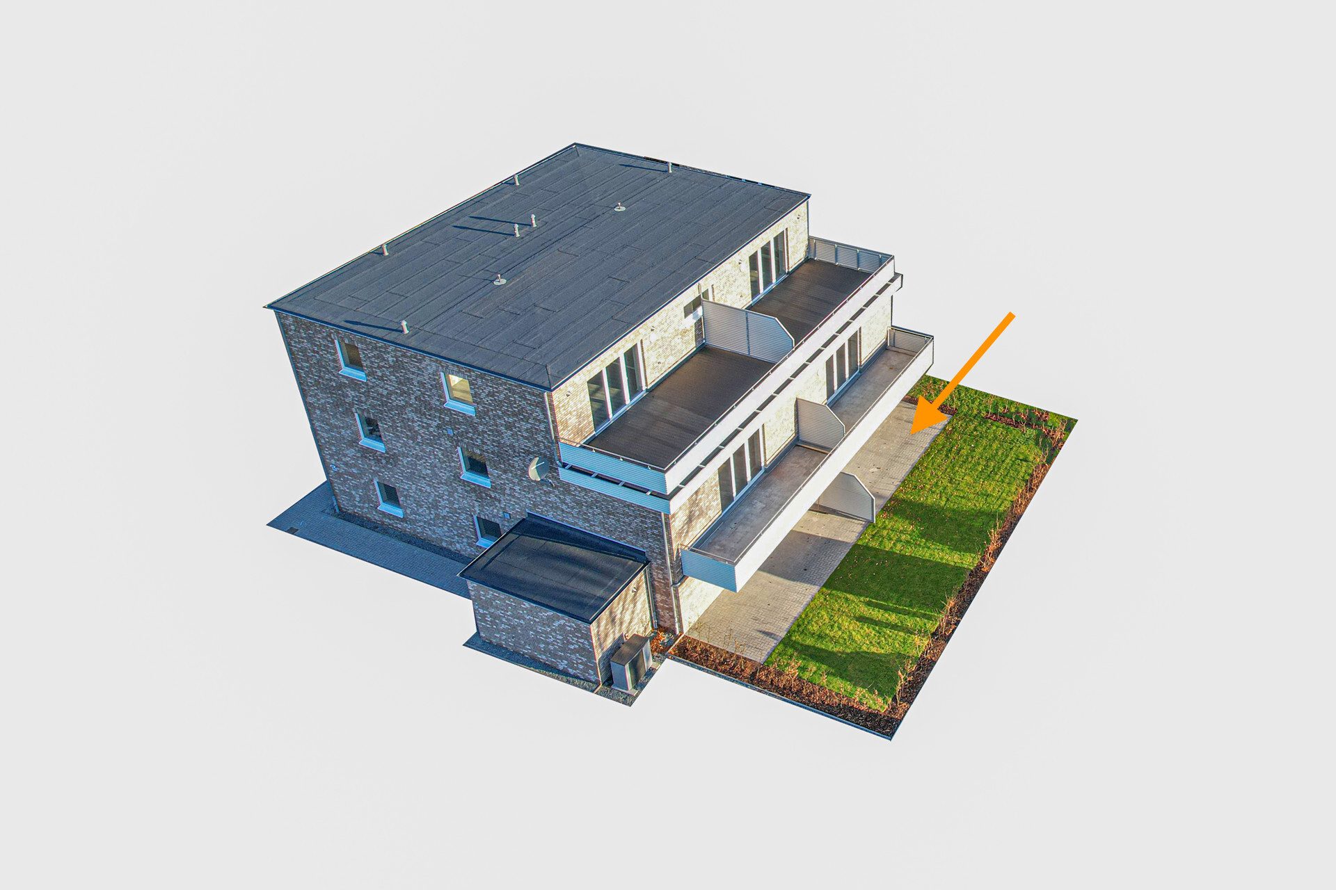 Immobilienangebot - Tarp - Alle - Tarp! Wohnen für Jung u. Alt! Ein Jahr alte 3-Zi. EG-Whg., 97qm Wfl.
25 qm S/W-Terrasse, Stellplatz!