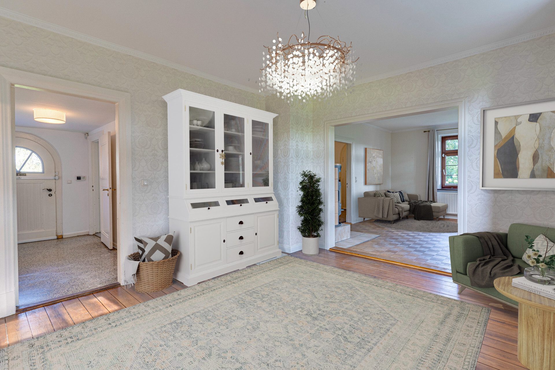 Immobilienangebot - Sieverstedt - Alle - Reetgedecktes Schmuckstück: Mod. Försterhaus mit großem Grdstk. & vielfältigen Nutzungskonzepten!