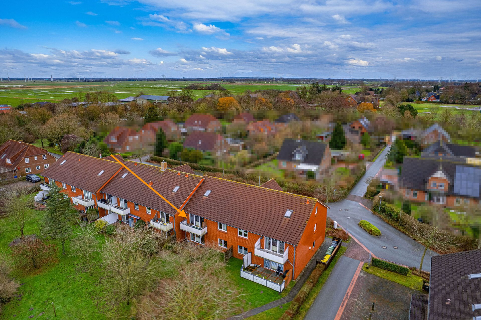 Immobilienangebot - Niebüll - Alle - Zum 01.04.25 frei! Gemütliche 3,5-Zi.-ETW in Niebüll: Ruhige Lage und durchdachte Raumaufteilung