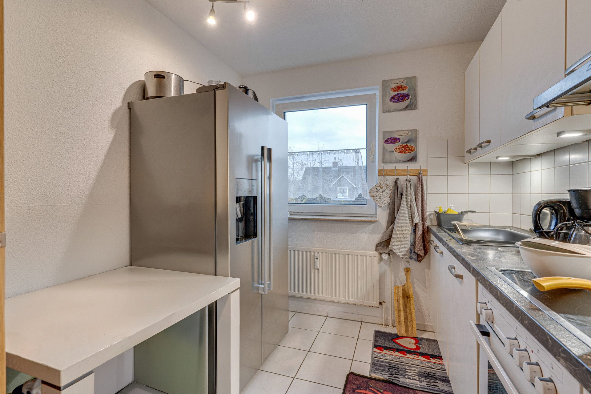 Immobilienangebot - Niebüll - Alle - Zum 01.04.25 frei! Gemütliche 3,5-Zi.-ETW in Niebüll: Ruhige Lage und durchdachte Raumaufteilung