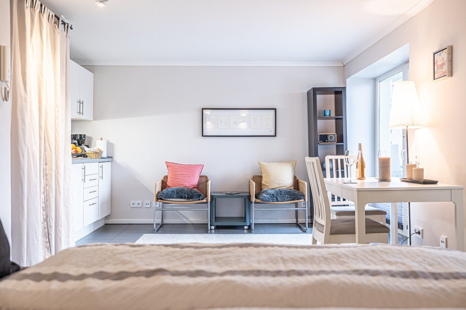 Immobilienangebot - Flensburg / Jürgensby - Alle - Stilvolle 2-Zi.-Wohnung mit gemütlichem Balkon im beliebten Stadtteil Jürgensby!