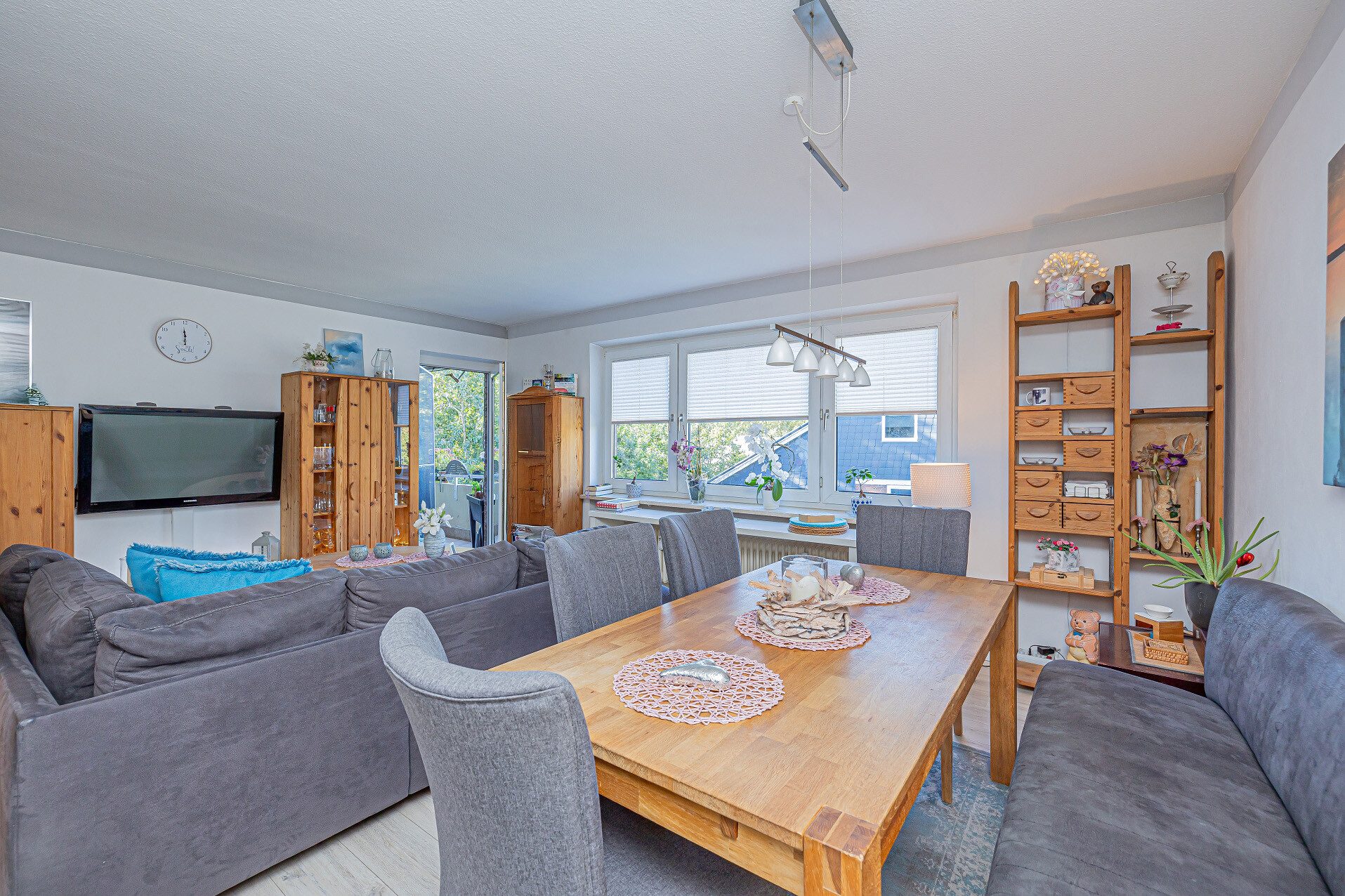 Immobilienangebot - Glücksburg - Alle - Glücksburg! Sofort freie, sonnige 92qm ETW! Ruhig und doch zentral! Südbalkon, Keller und Stellplatz