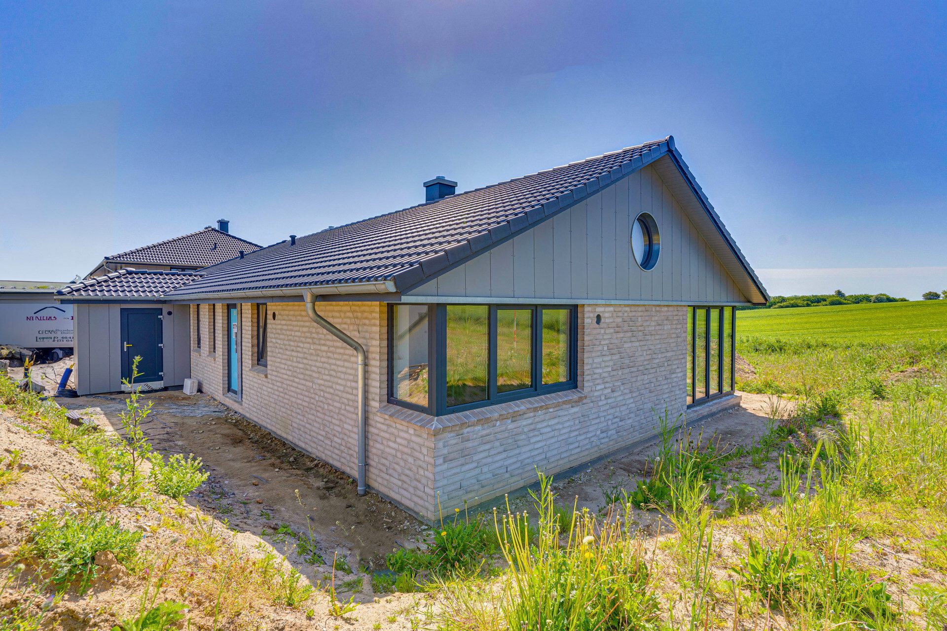 Immobilienangebot - Steinbergkirche - Alle - Bungalow-DHH in Ostseenähe! Garten u. Terrasse mit Blick über die Felder! 101 qm Wfl., 3 Zi., uvm!