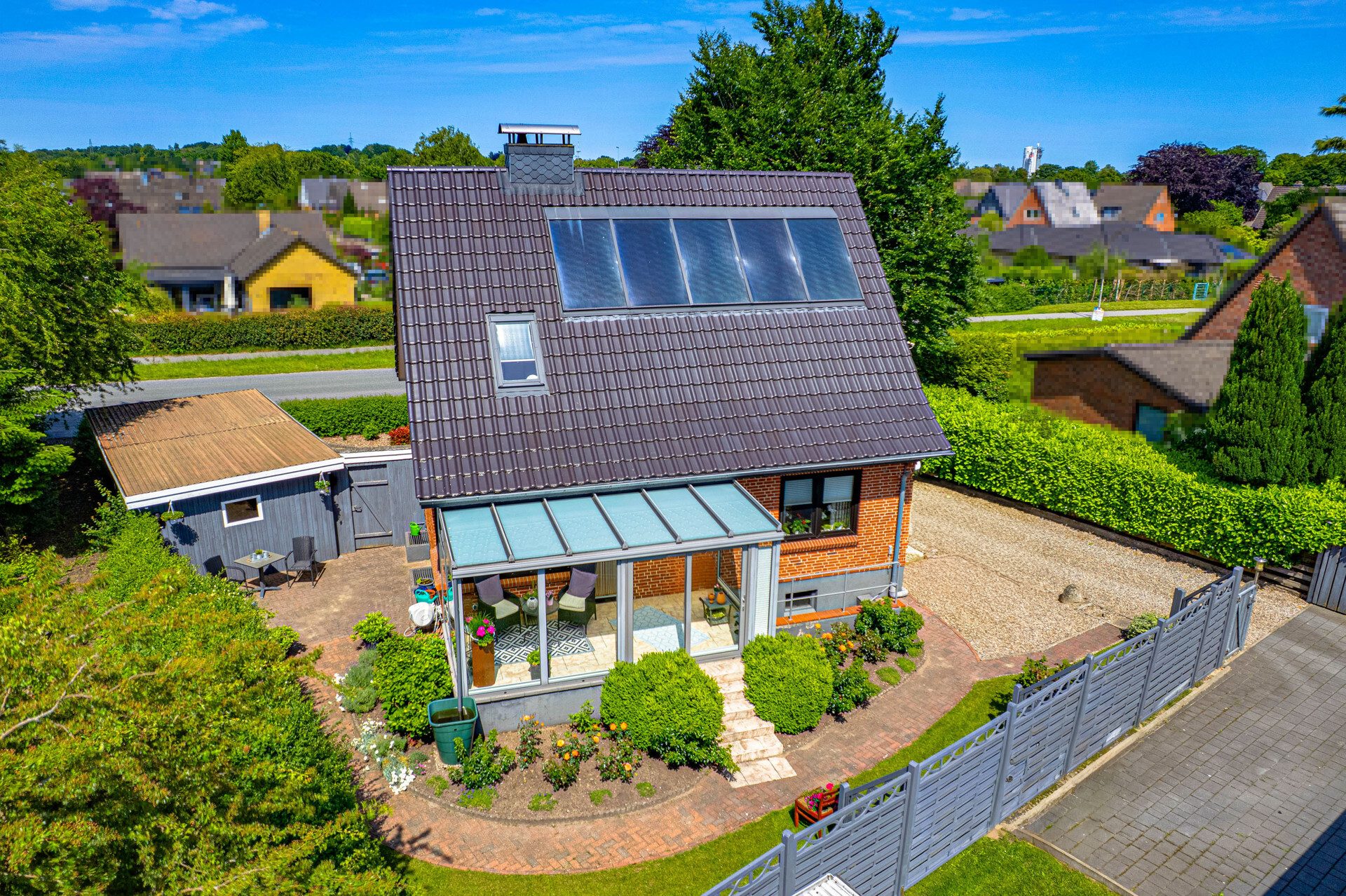 Immobilienangebot - Handewitt - Alle - Ein Zuhause mit Herz – modernisiertes EFH auf ca. 416 qm Grdst. mit Carport und Solarthermie