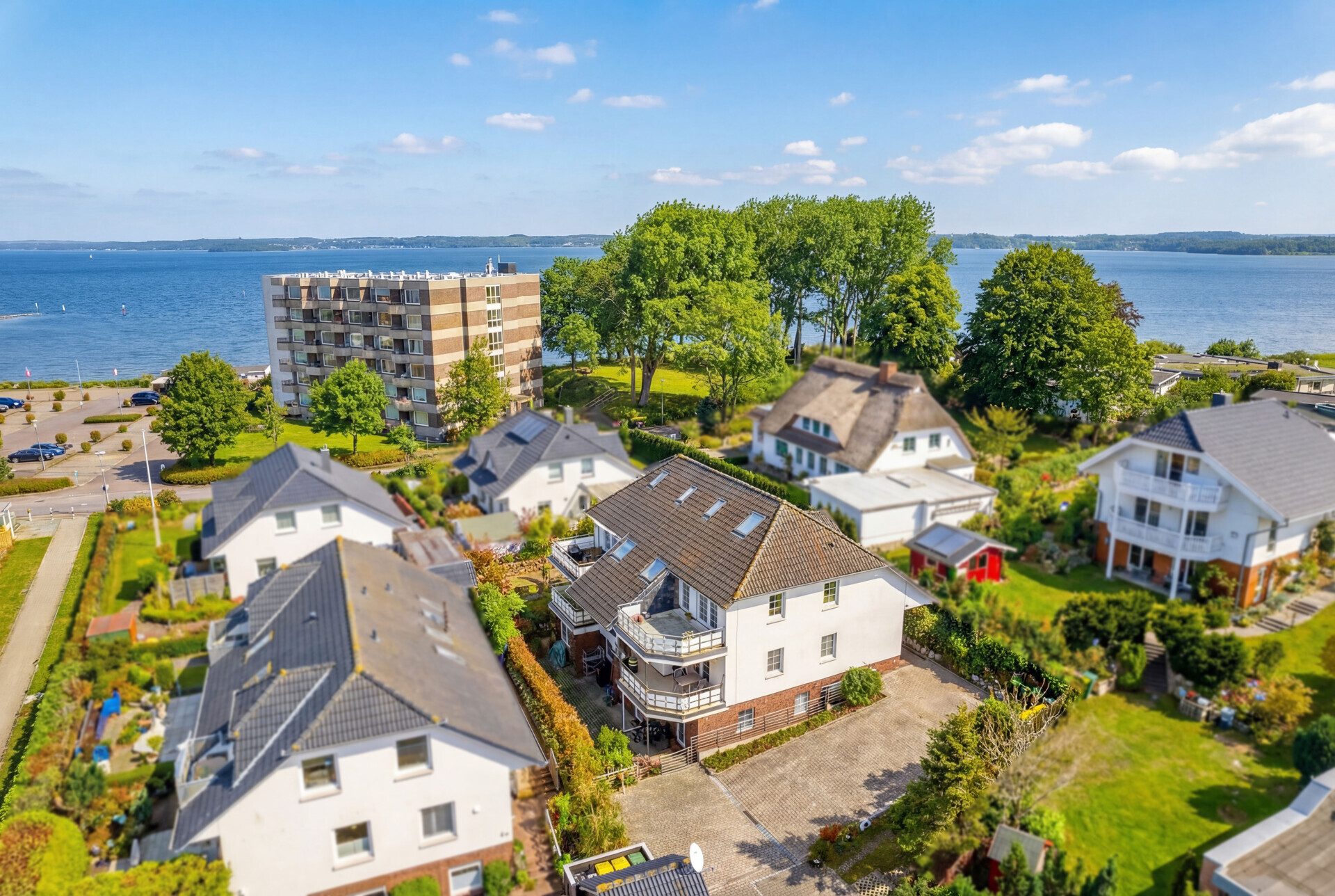 Immobilienangebot - Glücksburg - Alle - Glücksburg/Schausende: 200 m zur Ostsee, 3-Zimmer-Wohnung, ca. 72 m², Süd-West-Balkon