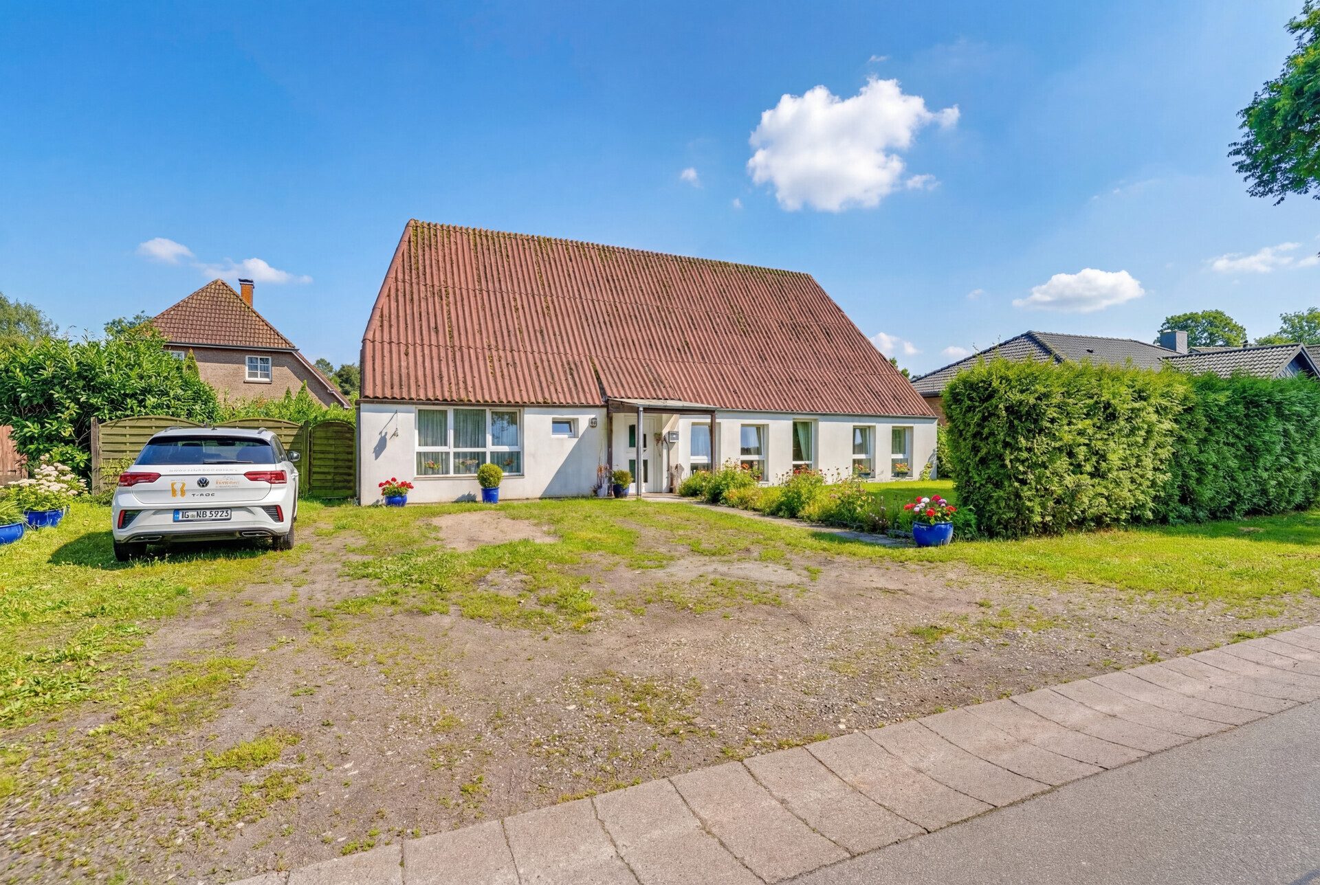 Immobilienangebot - Wanderup - Grundstücke - Ideale Grundlage für Ihr Neubauprojekt; 823 qm Grundstück mit Altbestand in zentraler Lage!
