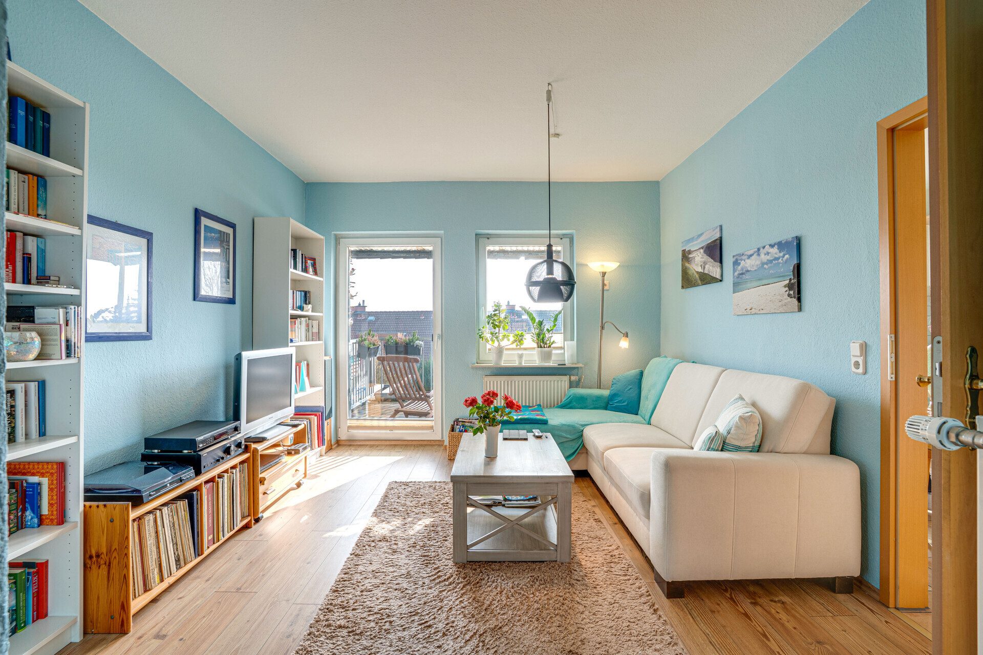Immobilienangebot - Schleswig - Alle - Wohnen mit Schleiblick! Gepflegtes RMH mit ca. 100 m² Wfl., Süd-Balkon, Garten & 2 Stellplätzen!