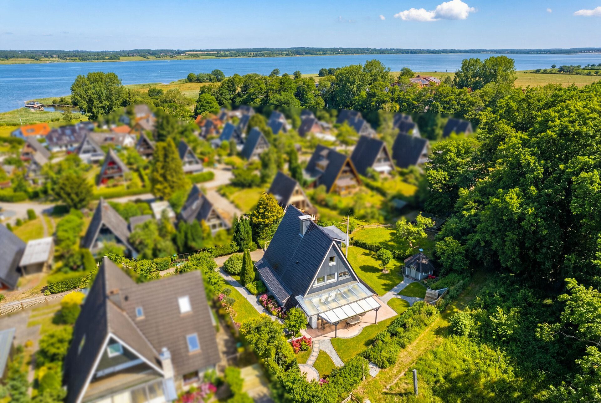 Immobilienangebot - Borgwedel / Stexwig - Alle - Traumhaus mit Schleiblick! Idyllische Toplage zwischen Feld & Wasser! Nur wenige Schritte zum Hafen!