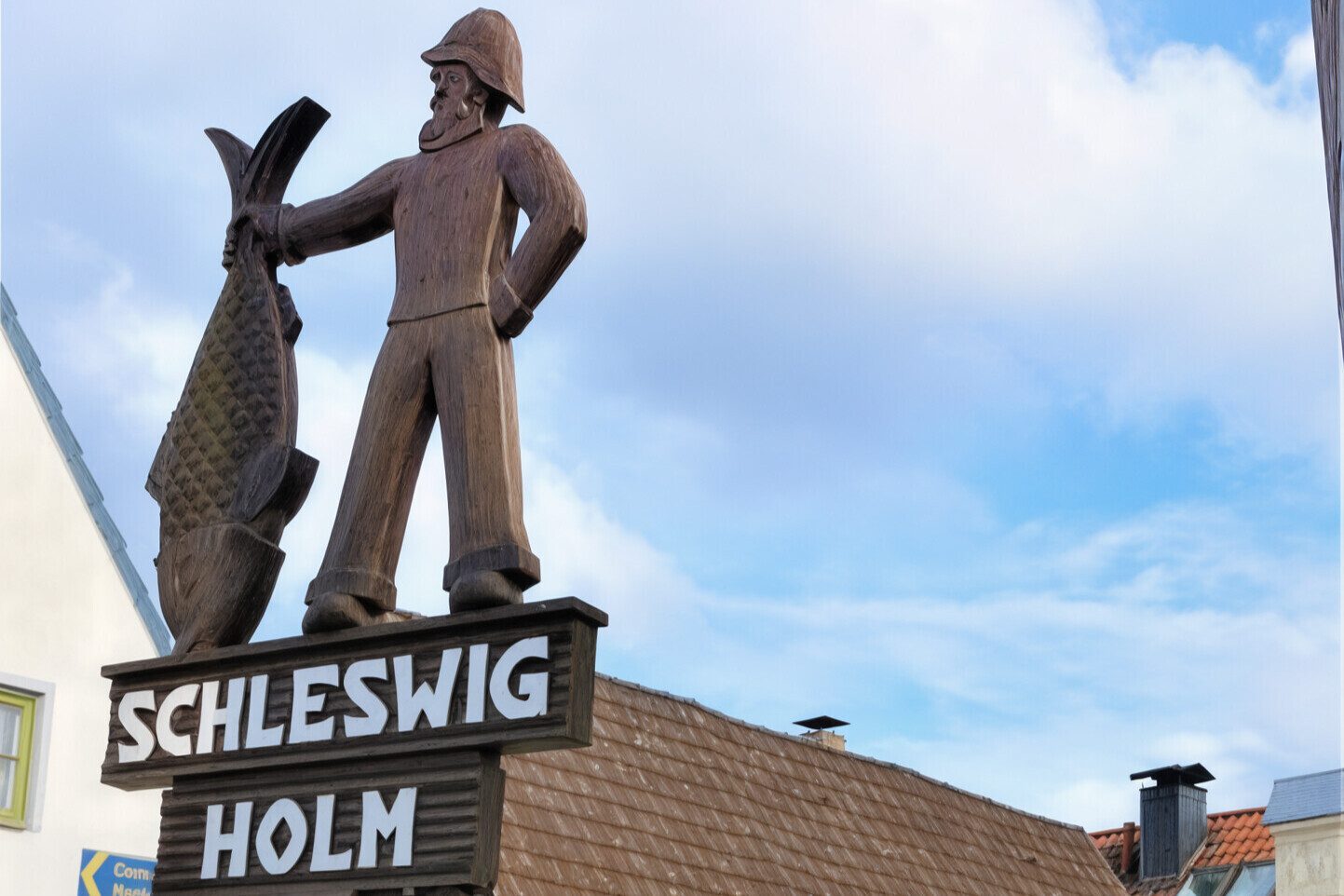 Immobilienangebot - Schleswig - Alle - Wohnen im historischen Holm: 2,5-Zi.-Maisonette-Whg. mit Gartenabteil, Schuppen & besonderem Charme!