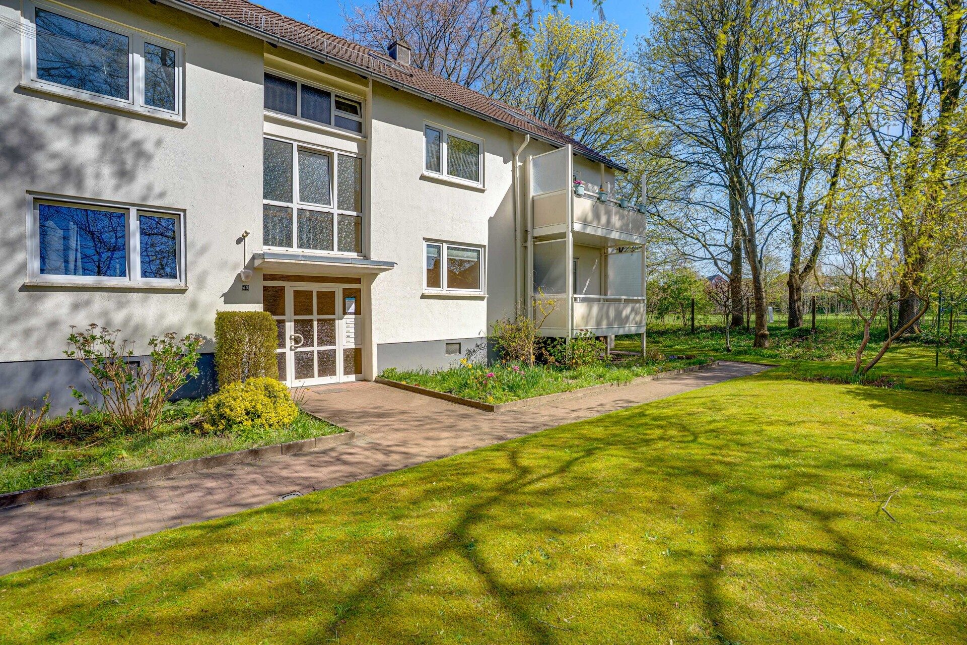 Immobilienangebot - Flensburg - Alle - Charmante 3,5-Zimmer-Eigentumswohnung in ruhiger Wohnlage mit Balkon und ca. 69 m² Wohnfläche!