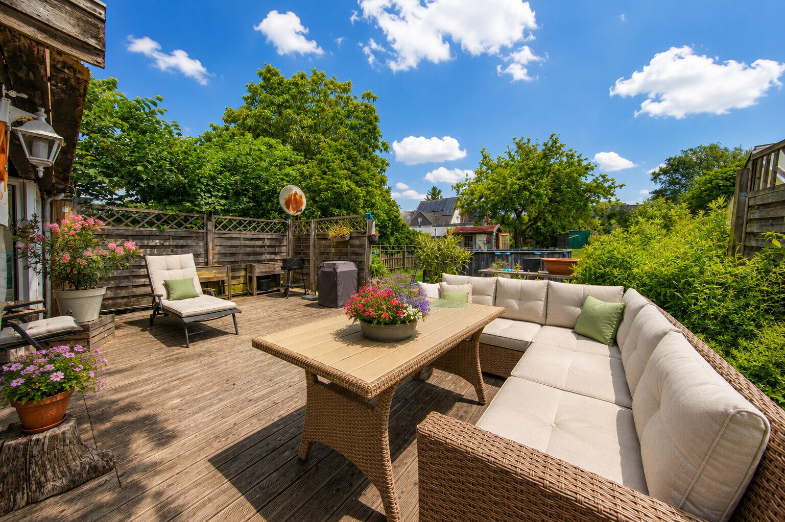Immobilienangebot - Flensburg - Alle - Ein Zuhause zum Verwandeln: 
Zentrumsnahe Doppelhaushälfte mit schönem Garten in Flensburg