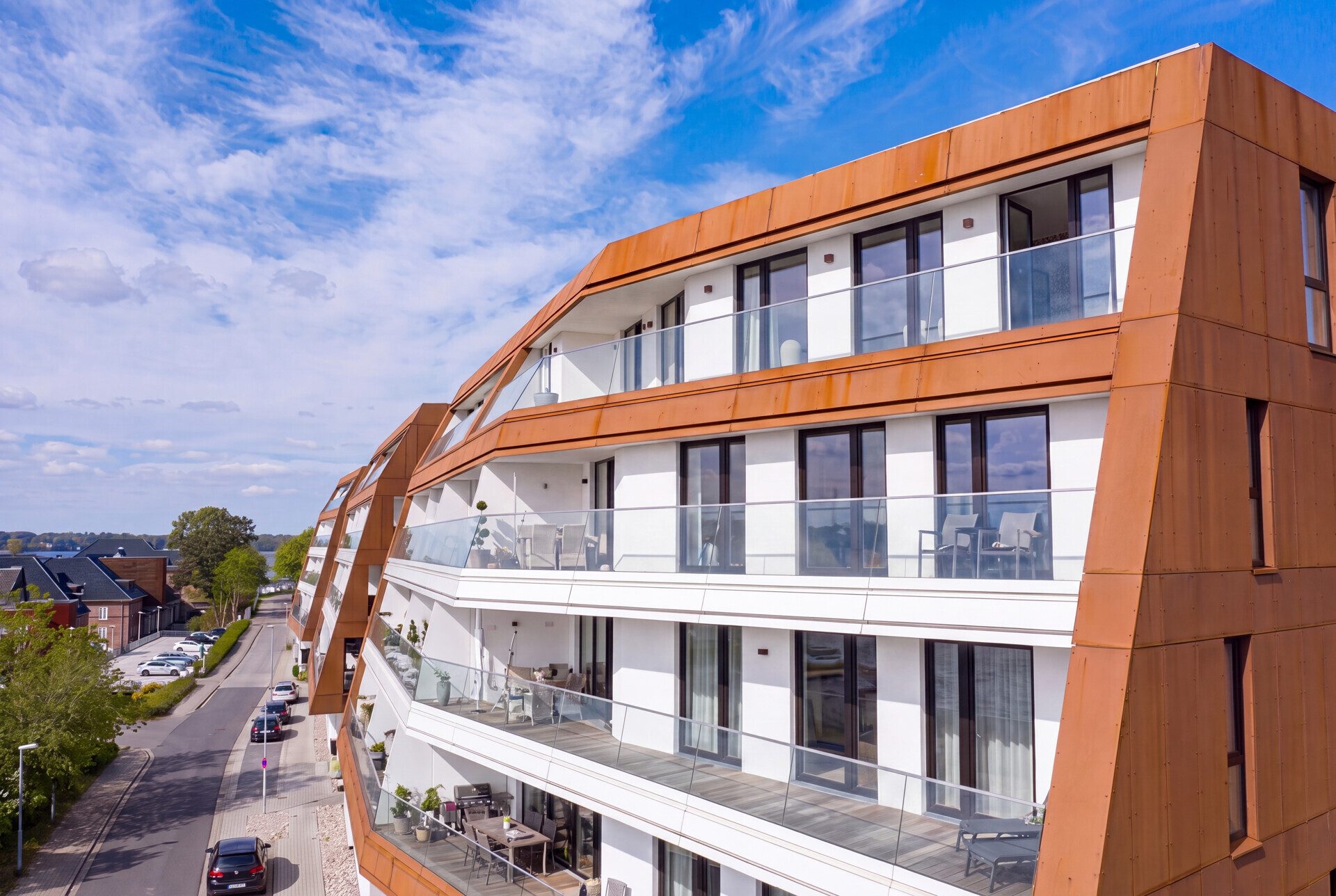 Immobilienangebot - Flensburg - Alle - Exklusiv wohnen mit Panoramablick – Penthouseähnliche Eigentumswohnung in bester Lage von Sonwik