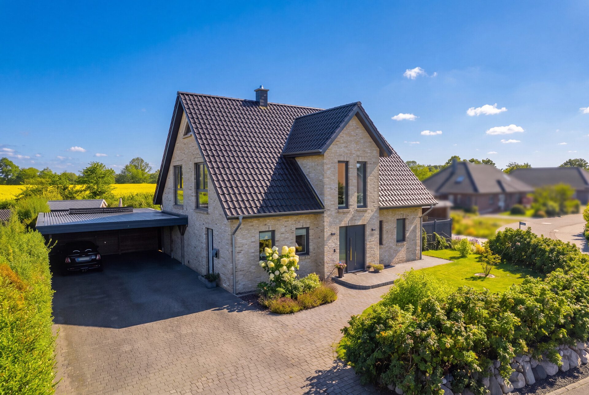 Immobilienangebot - Schafflund - Alle - Großzügiges Wohnen mit Stil, Komfort und einem herrlichen Blick ins Grüne!