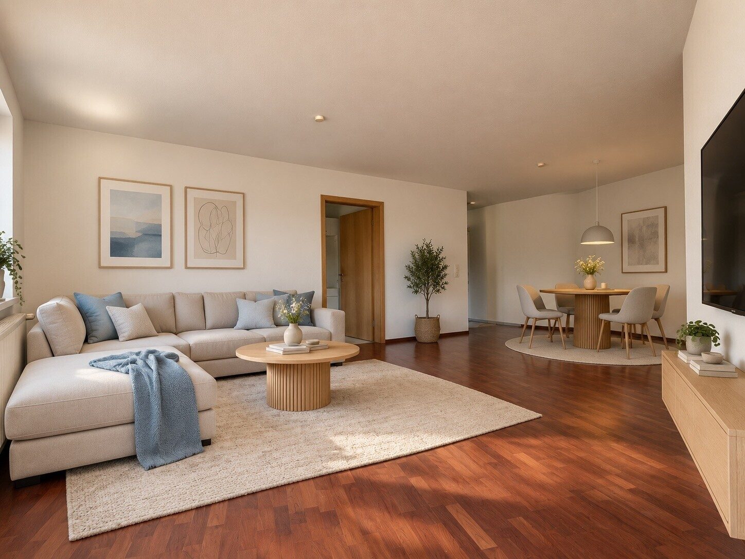 Immobilienangebot - Flensburg - Alle - Sonnige Aussichten in Engelsby: 3-Zi.-ETW mit großzügigem Südbalkon & TG-Stellplatz in Top-Lage!