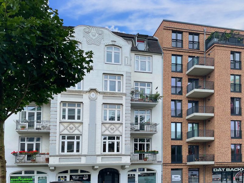 Immobilienangebot - Hamburg - Alle - Jugendstil-Altbauwohnung mit Loftcharakter in beliebter Alsternähe