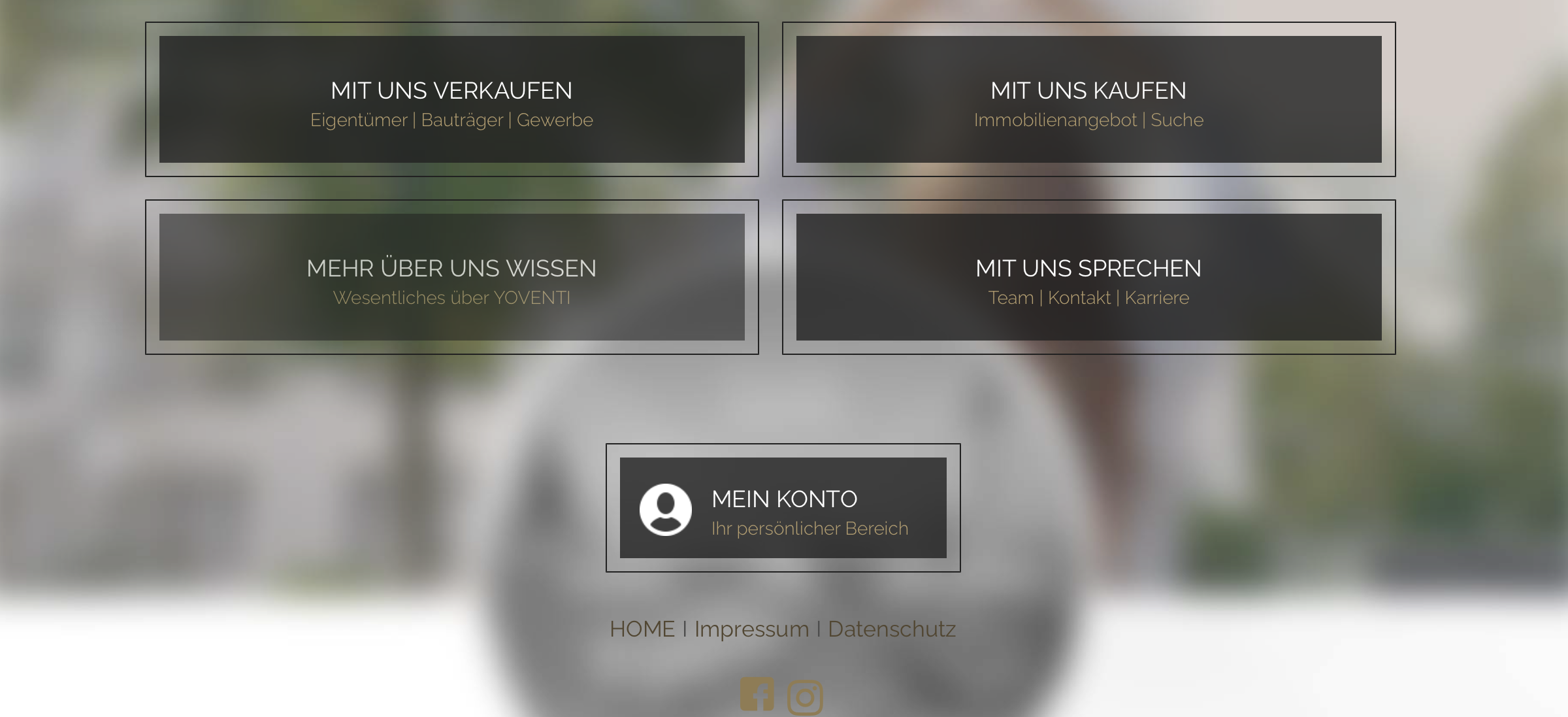 Neue YOVENTI-Website: Burgermenü