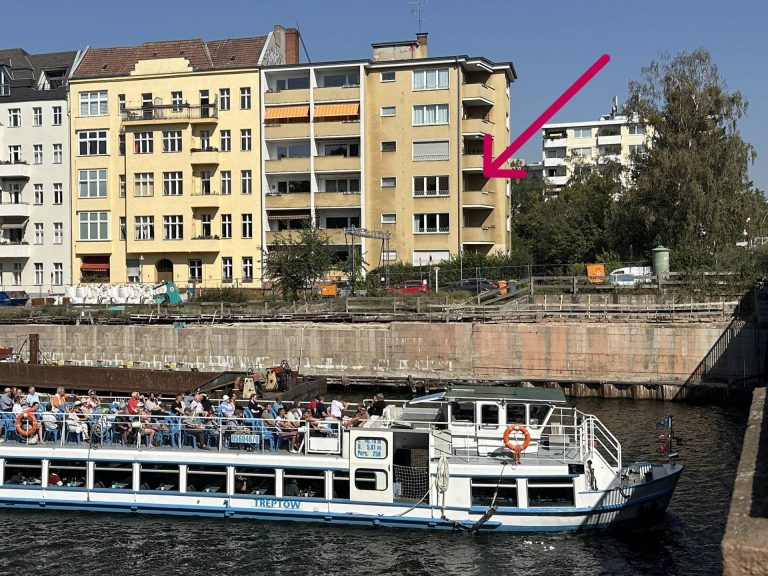 Immobilienangebot - Berlin - Alle - Spreeblick vom Balkon und Schlossgarten fast vor der Tür - mit Aufzug und Stellplatz