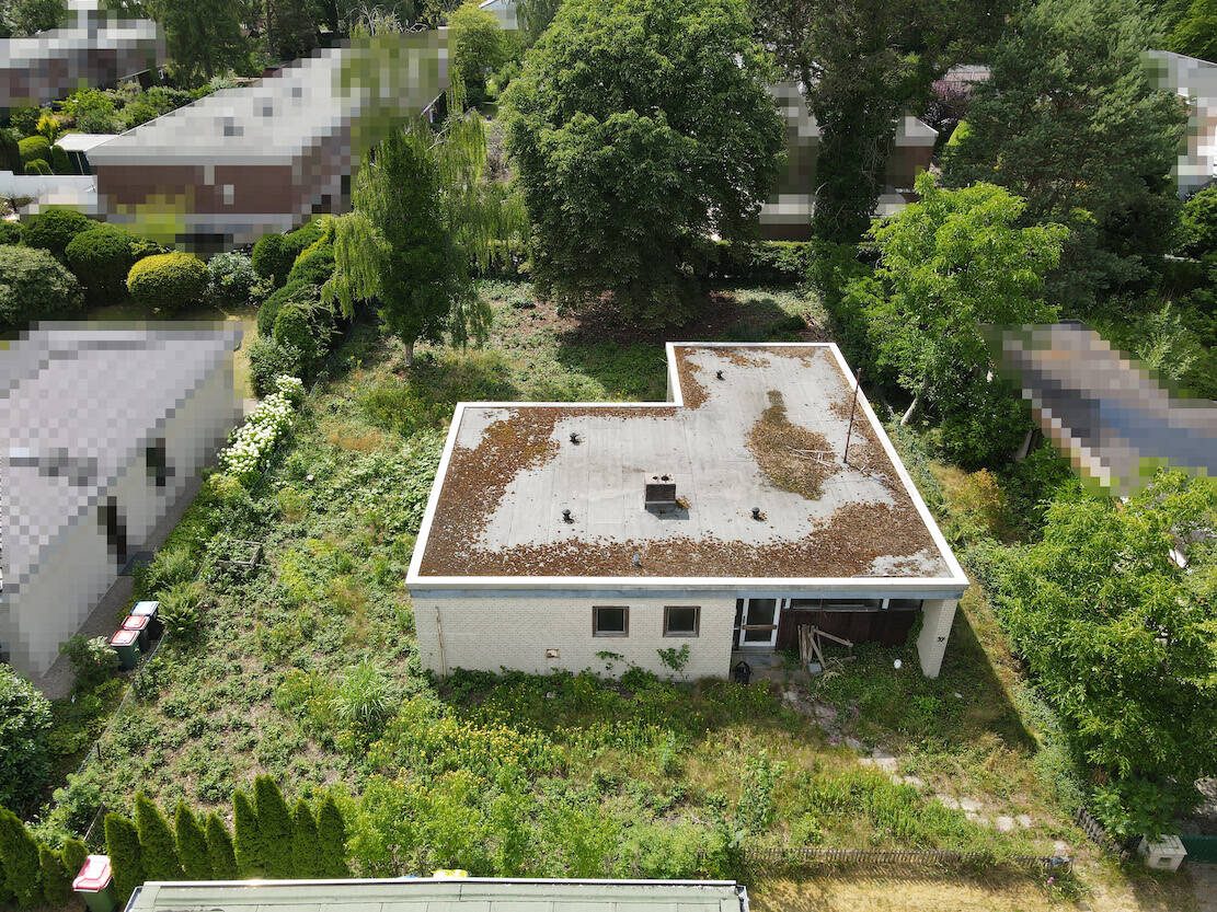 Immobilienangebot - Hamburg / Sasel - Alle - Gebotsverfahren: Sasel - Idyllisches Grundstück inkl. Baugenehmigung für 300qm Wfl. EFH/DH
