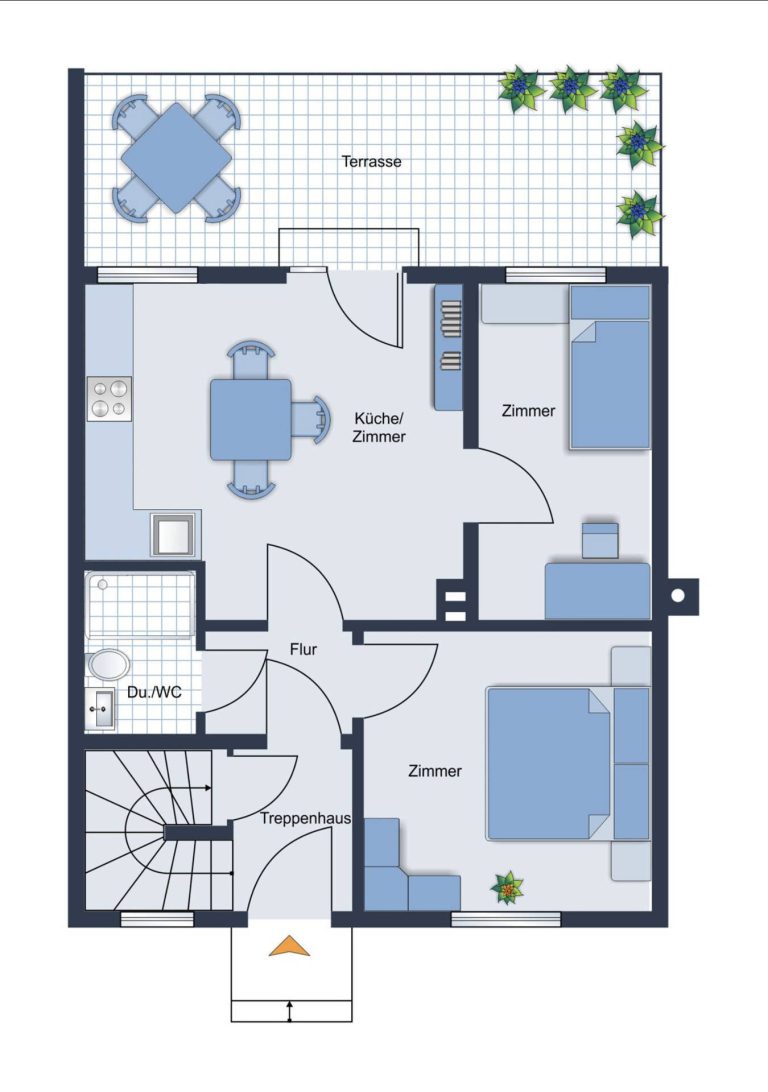 Immobilienangebot - Hamburg - Alle - Schönes, gut geschnittenes Endreihenhaus mit großzügigem ca. 500 m² Grundstück in Langenhorn