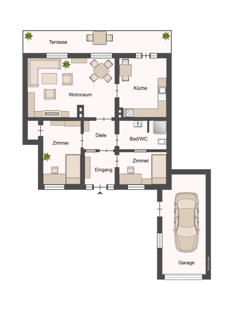Immobilienangebot - Hamburg Eidelstedt - Alle - RESERVIERT - Einfamilienhaus mit Ausbaupotential auf sonnigem Grundstück
