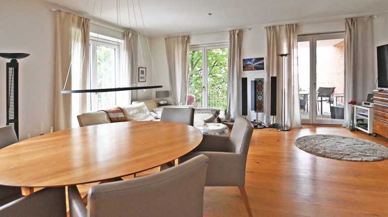 Immobilienangebot - Hamburg Uhlenhorst - Alle - Uhlenhorst | Junge, attraktive Eigentumswohnung mit großem Balkon und Tiefgarage