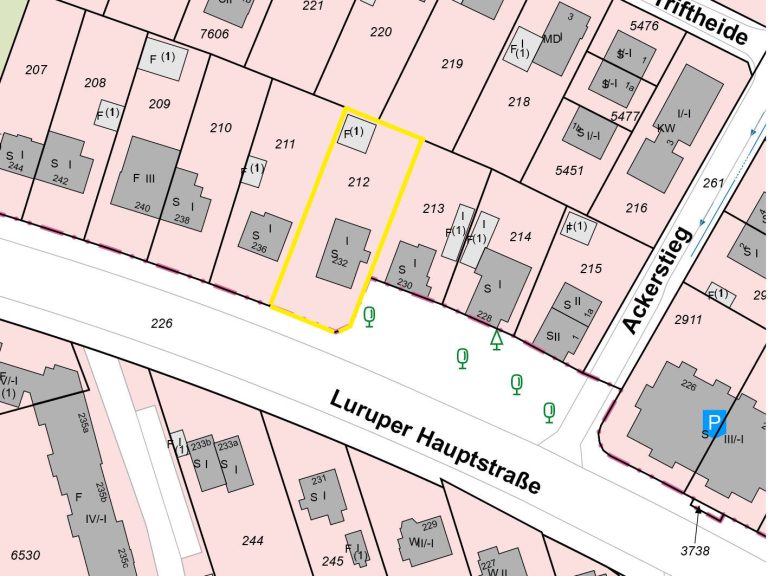 Immobilienangebot - Hamburg / Lurup - Alle - Attraktiver Geschoss-Wohnungsbau - ca. 1200 qm Wohnfläche - an der Luruper Hauptstr. | durch den neuen Bebauungsplan "Lurup 70"