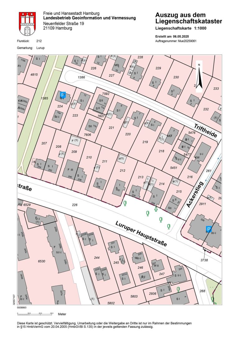 Immobilienangebot - Hamburg / Lurup - Alle - Attraktiver Geschoss-Wohnungsbau - ca. 1200 qm Wohnfläche - an der Luruper Hauptstr. | durch den neuen Bebauungsplan "Lurup 70"