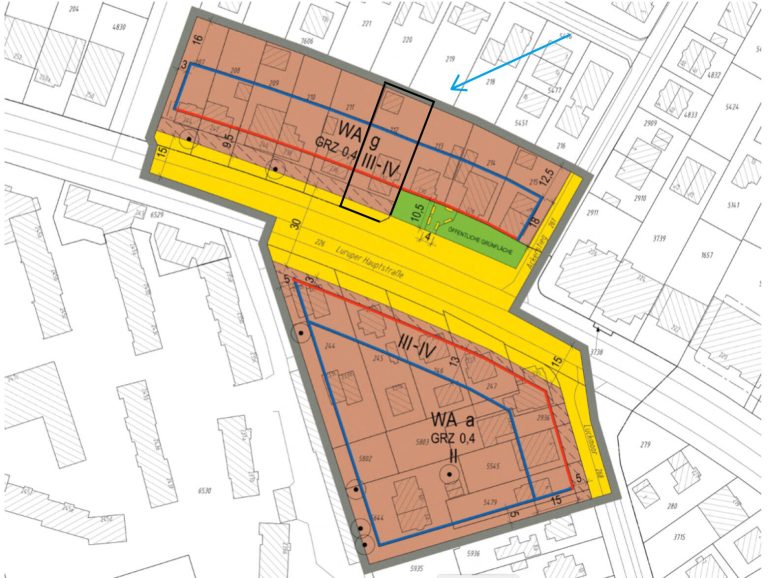 Immobilienangebot - Hamburg / Lurup - Alle - Attraktiver Geschoss-Wohnungsbau - ca. 1200 qm Wohnfläche - an der Luruper Hauptstr. | durch den neuen Bebauungsplan "Lurup 70"