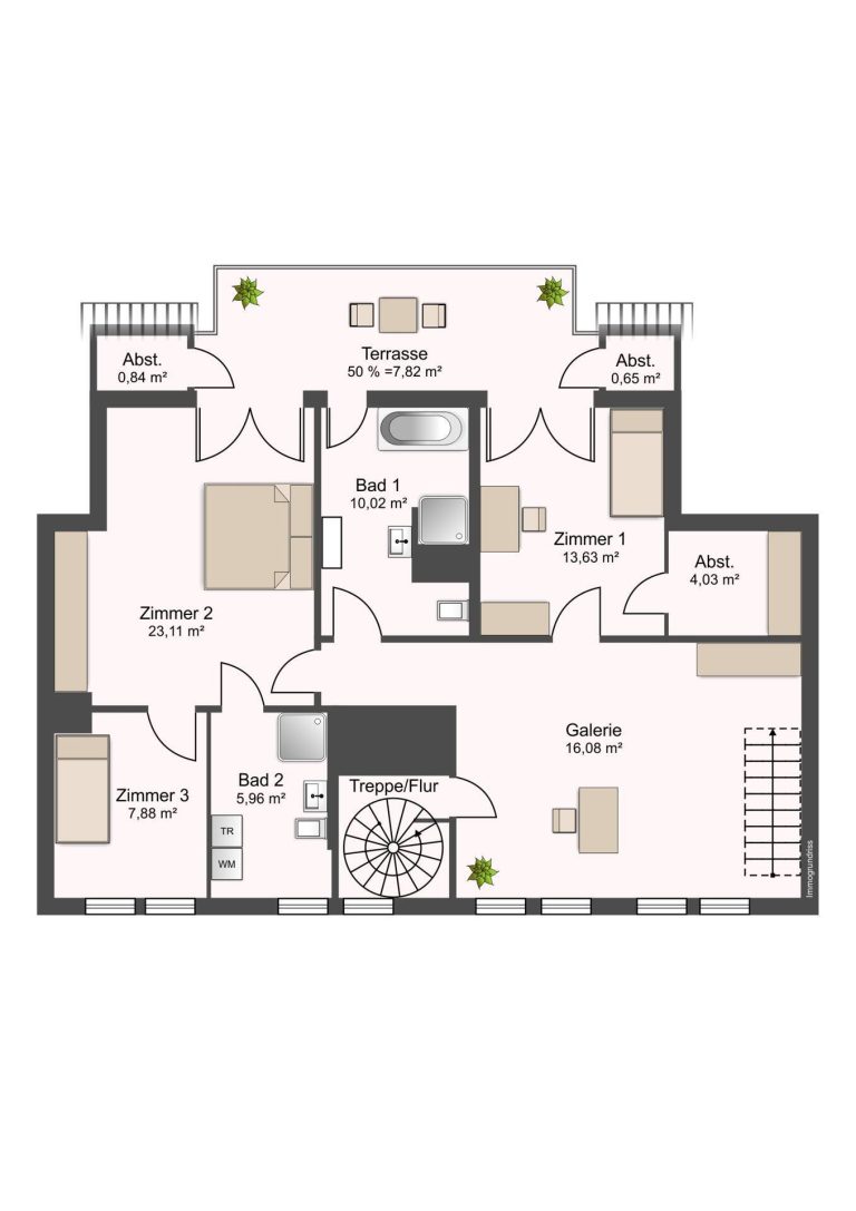Immobilienangebot - Hamburg / Hoheluft-Ost - Alle - Luxuriöse, helle Maisonette ETW im 'Kleinen Notting Hill' von Eppendorf / Hoheluft Ost