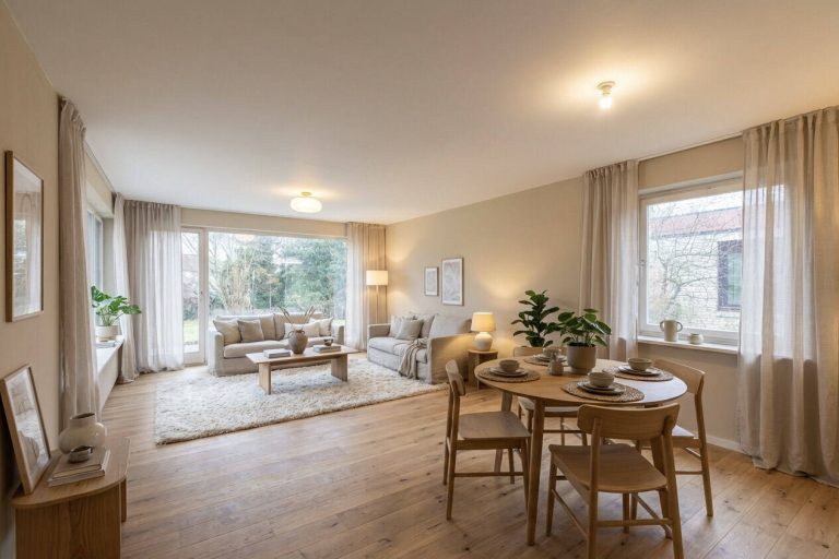 Immobilienangebot - Hamburg - Alle - Sasel - Ihr Zuhause nach Maß: Bungalow mit Ausbaukonzept auf idyllischem Grundstück in zweiter Reihe