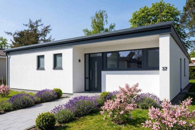 Immobilienangebot - Hamburg - Alle - Sasel - Ihr Zuhause nach Maß: Bungalow mit Ausbaukonzept auf idyllischem Grundstück in zweiter Reihe