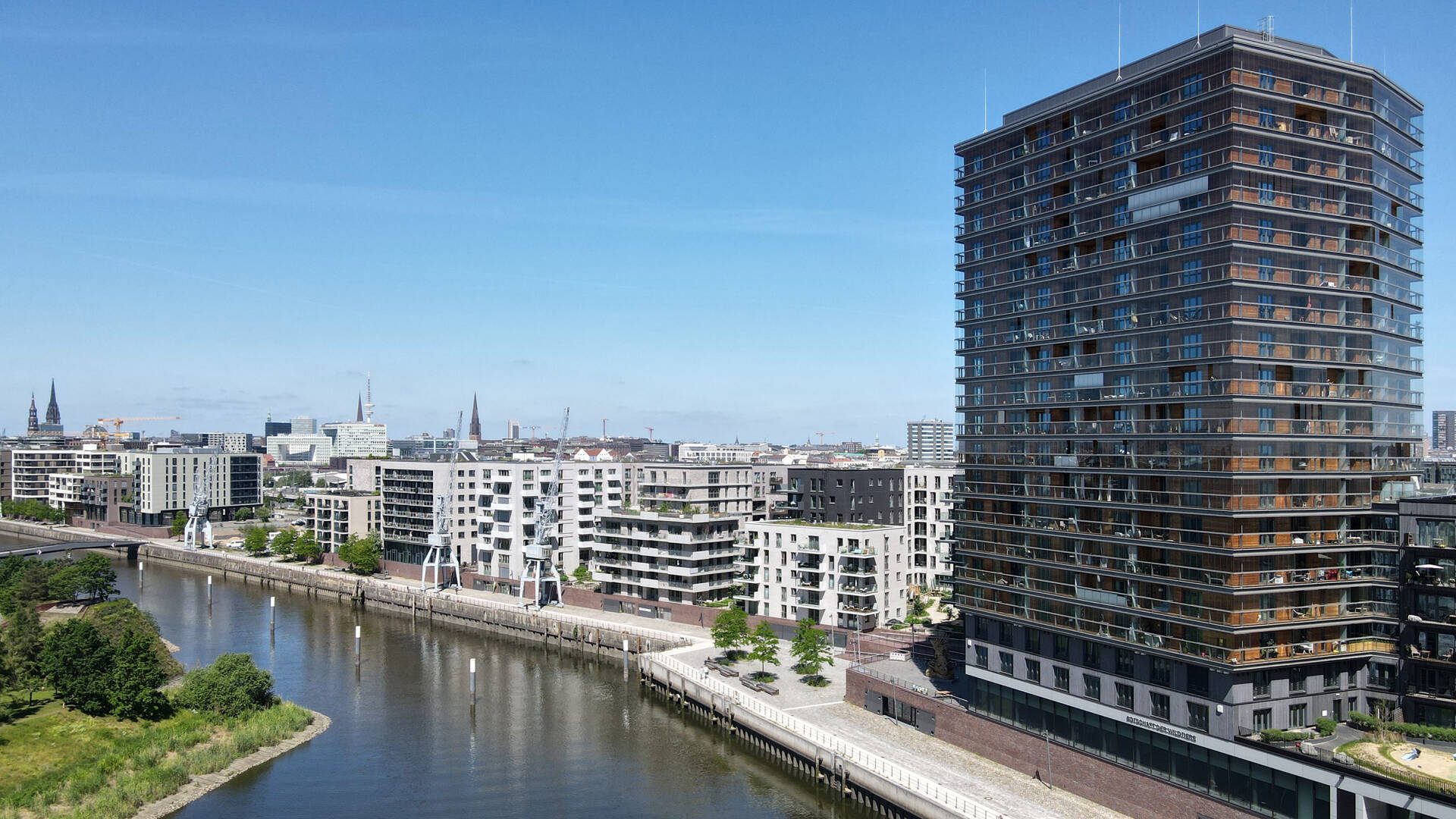 Immobilienangebot - Hamburg - Alle - Traumhafte Wohnung in exklusiver Lage mit fabelhaftem Ausblick und Ausstattung in der Hafencity!