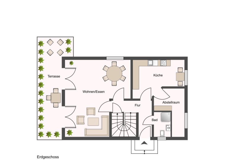 Immobilienangebot - Hamburg - Alle - Eindrucksvoller Rotklinkerbau mit hervorragender Raumaufteilung