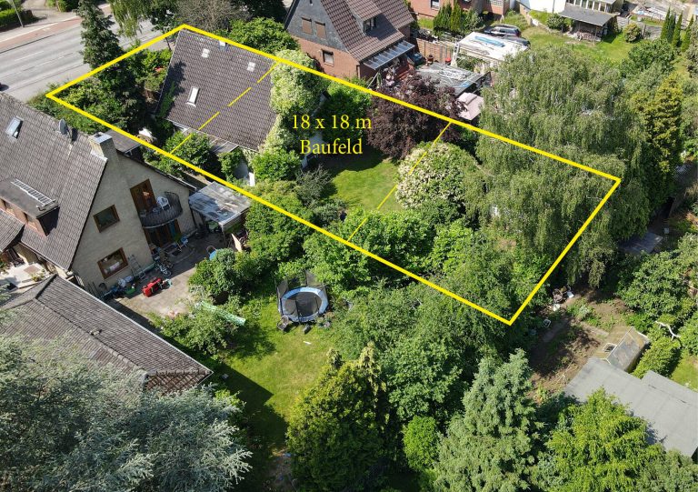Immobilienangebot - Hamburg / Lurup - Alle - RESERVIERT: Attraktiver Geschoss-Wohnungsbau - ca. 1050 qm WFL - Bebauungsplan "Lurup 70"