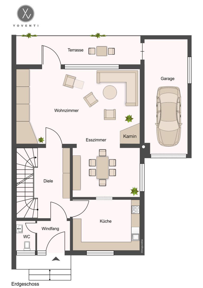 Immobilienangebot - Henstedt-Ulzburg - Alle - Henstedt-Rhen: Familienfreundliche Doppelhaushälfte mit Garage, Carport und schönem Garten